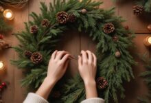 Хвойные ветки в новогоднем декоре: подготовка, виды и методы оформления