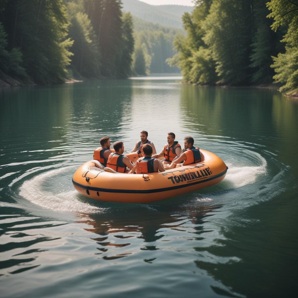 Буксируемая водная ватрушка: устройство, правила и меры безопасности